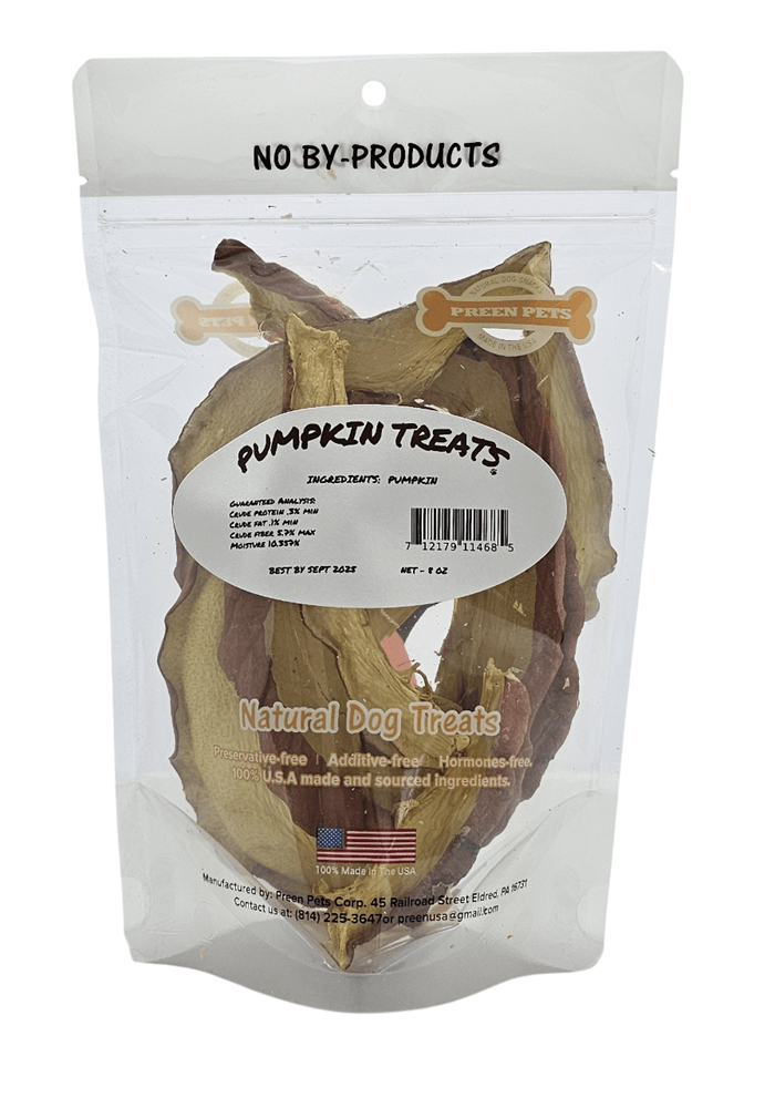 Pumpkin Treats - 100% Pumpkin