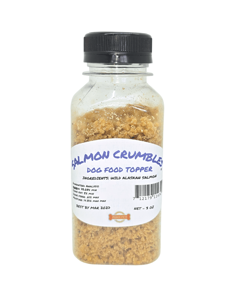 NEW!!! Preen Wild Alaskan Salmon Crumbles – Food Topper