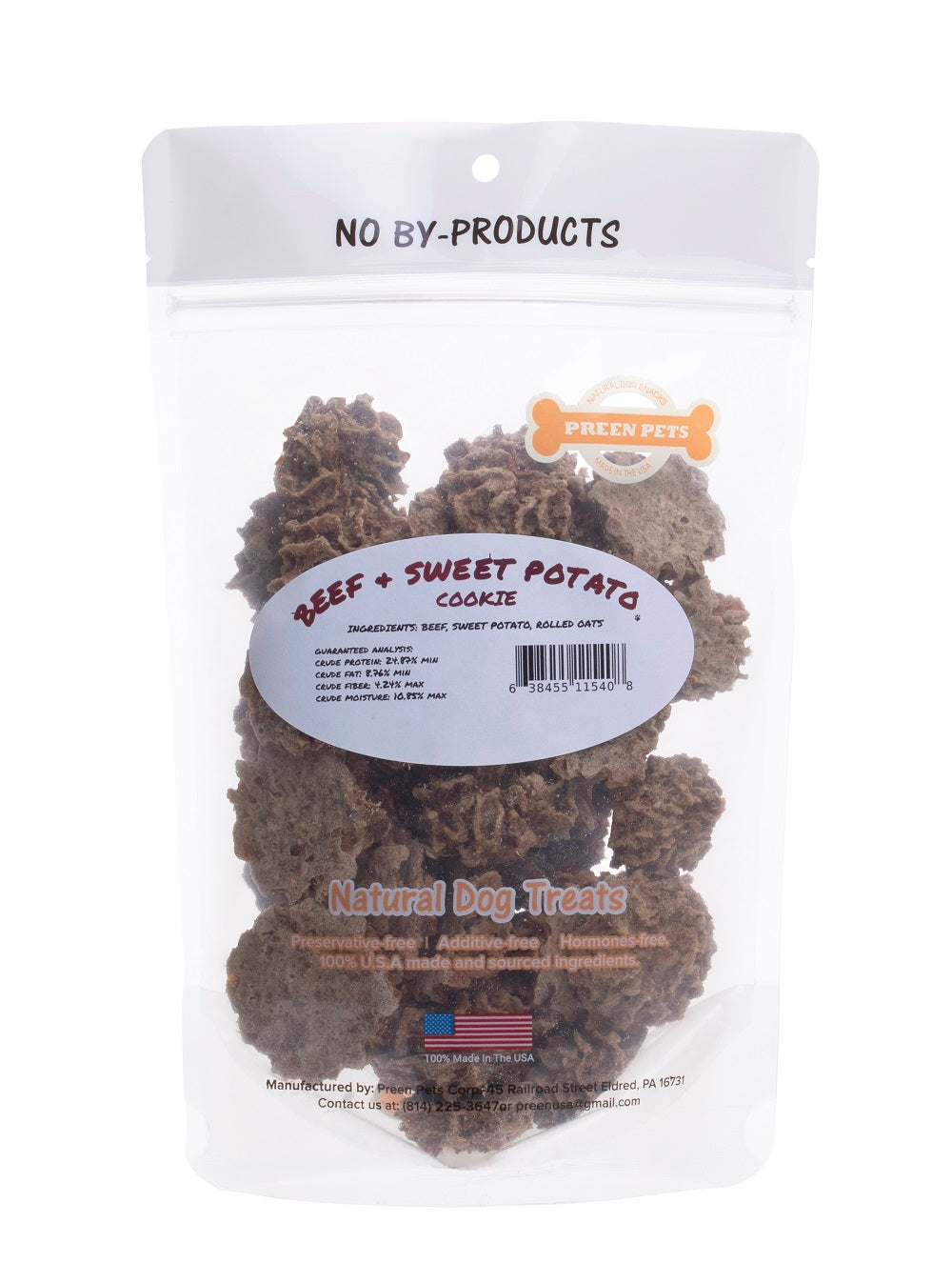 Beef & Sweet Potato Cookies