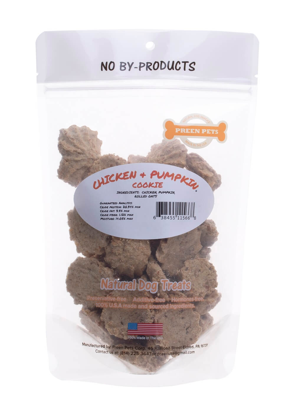 Chicken & Pumpkin Cookies