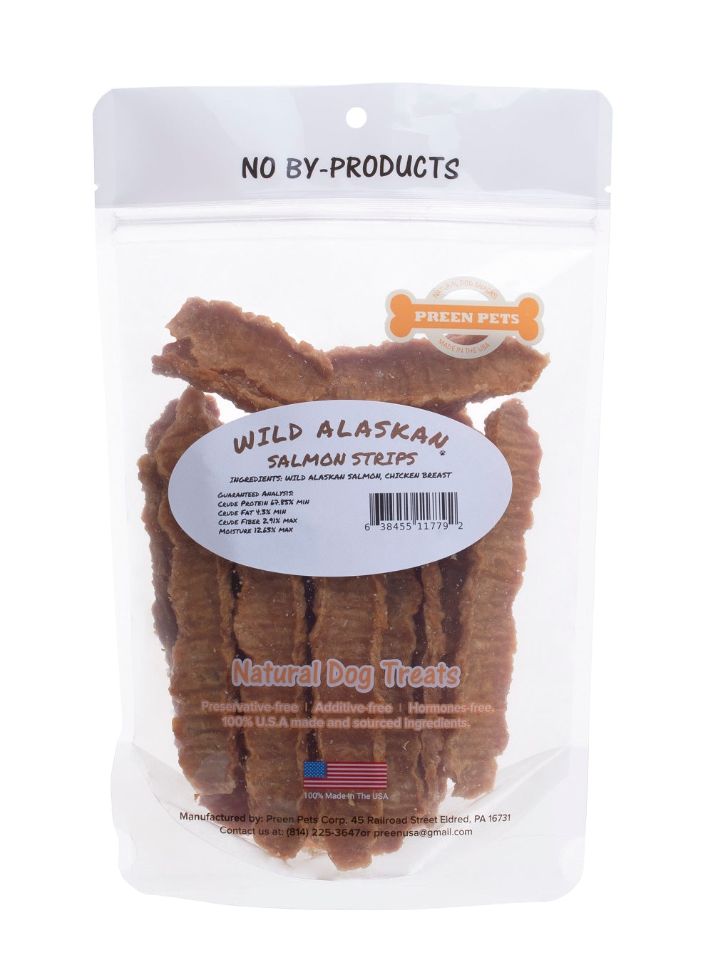 Wild Alaskan Salmon Strips