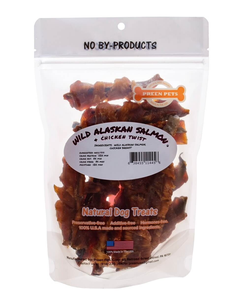 Wild Alaskan Salmon & Chicken Breast Twists