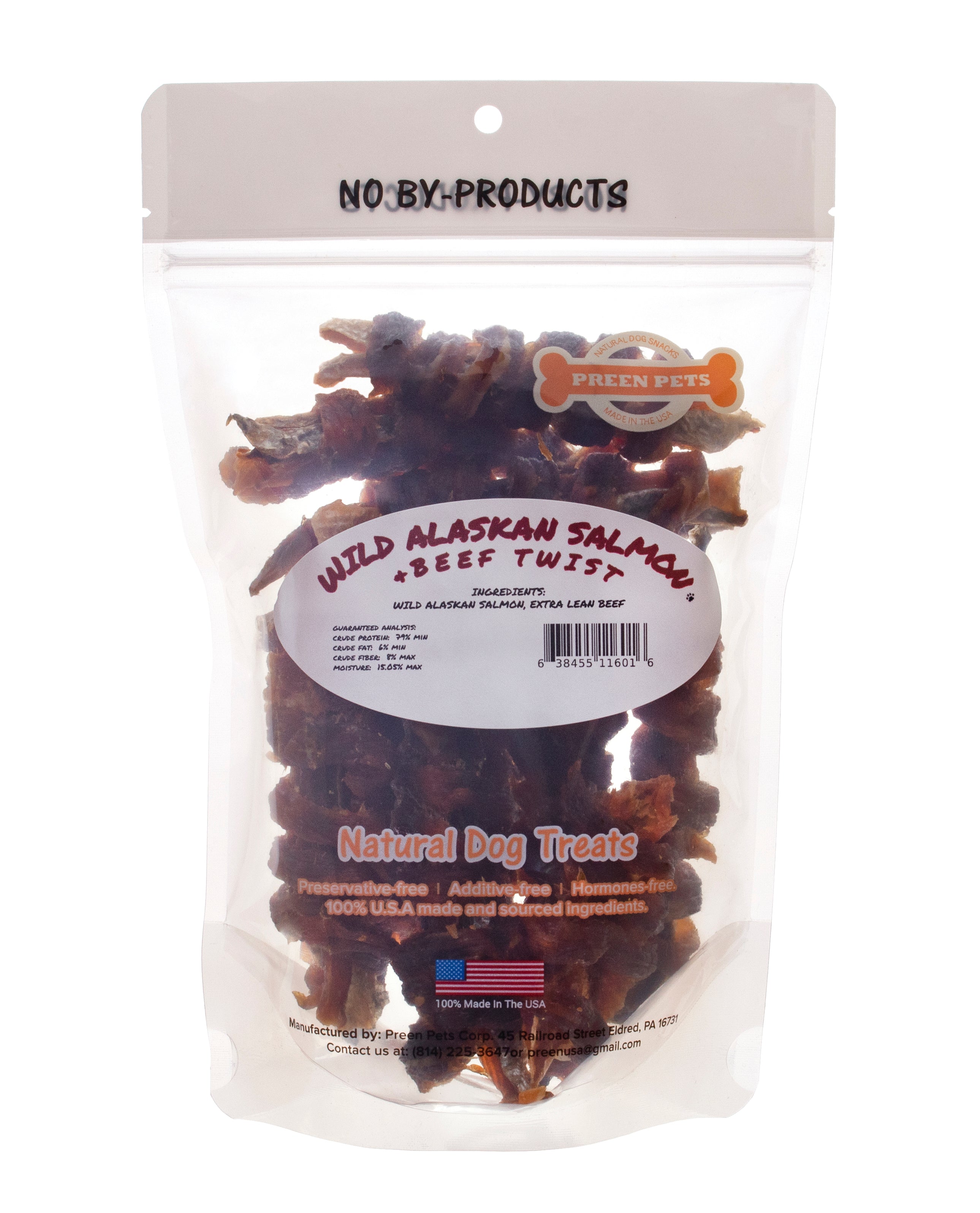 Wild Alaskan Salmon & Sirloin Beef Twists