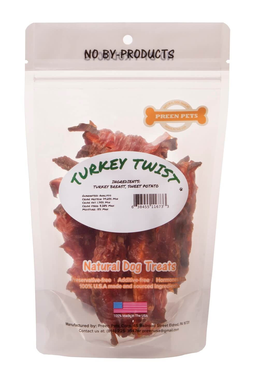 Turkey Breast & Sweet Potato Twists